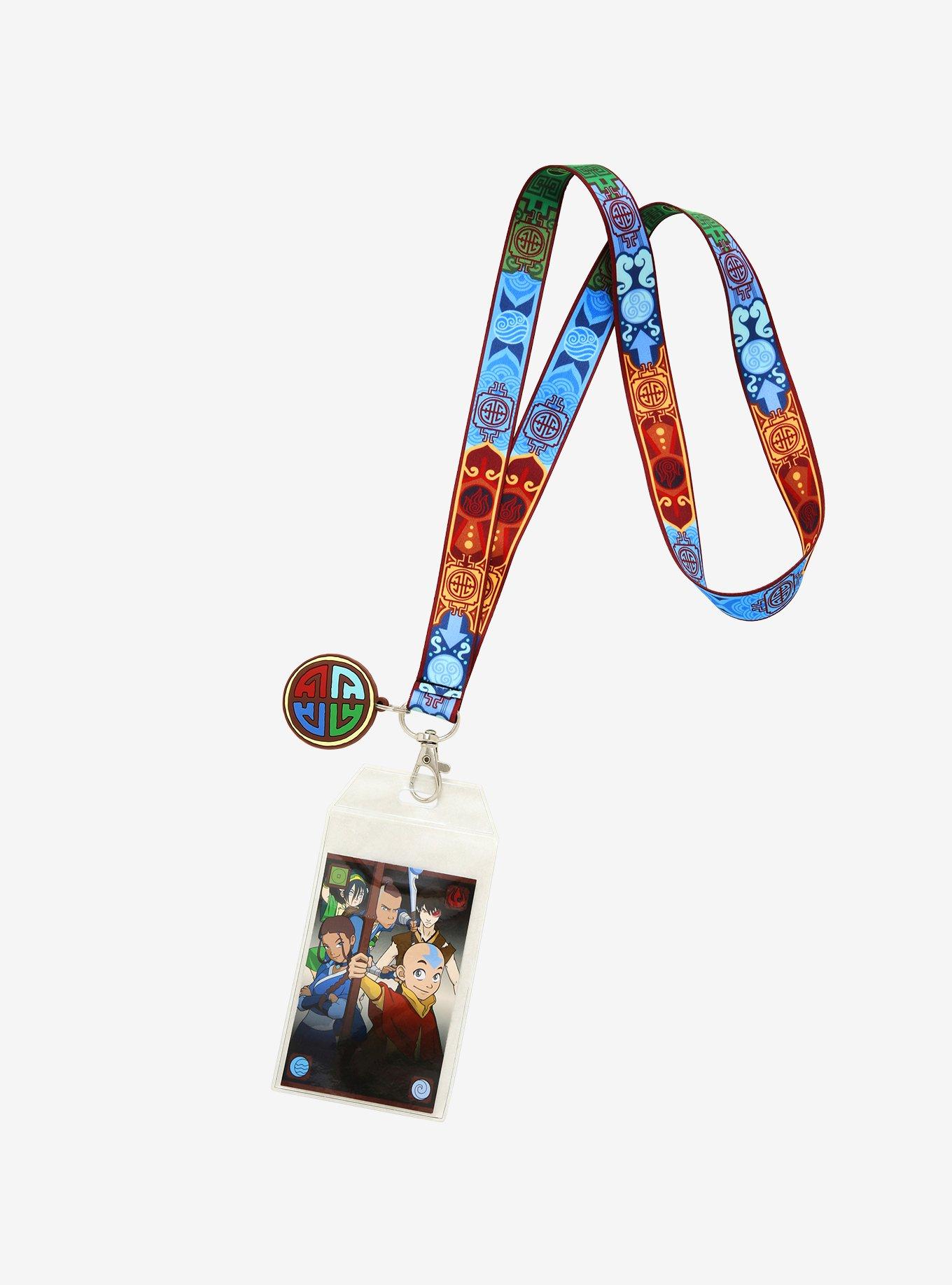Avatar: The Last Airbender Elements Lanyard - BoxLunch Exclusive, , hi-res