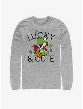 Nintendo Mario Lucky And Cute Yoshi Long-Sleeve T-Shirt, , hi-res