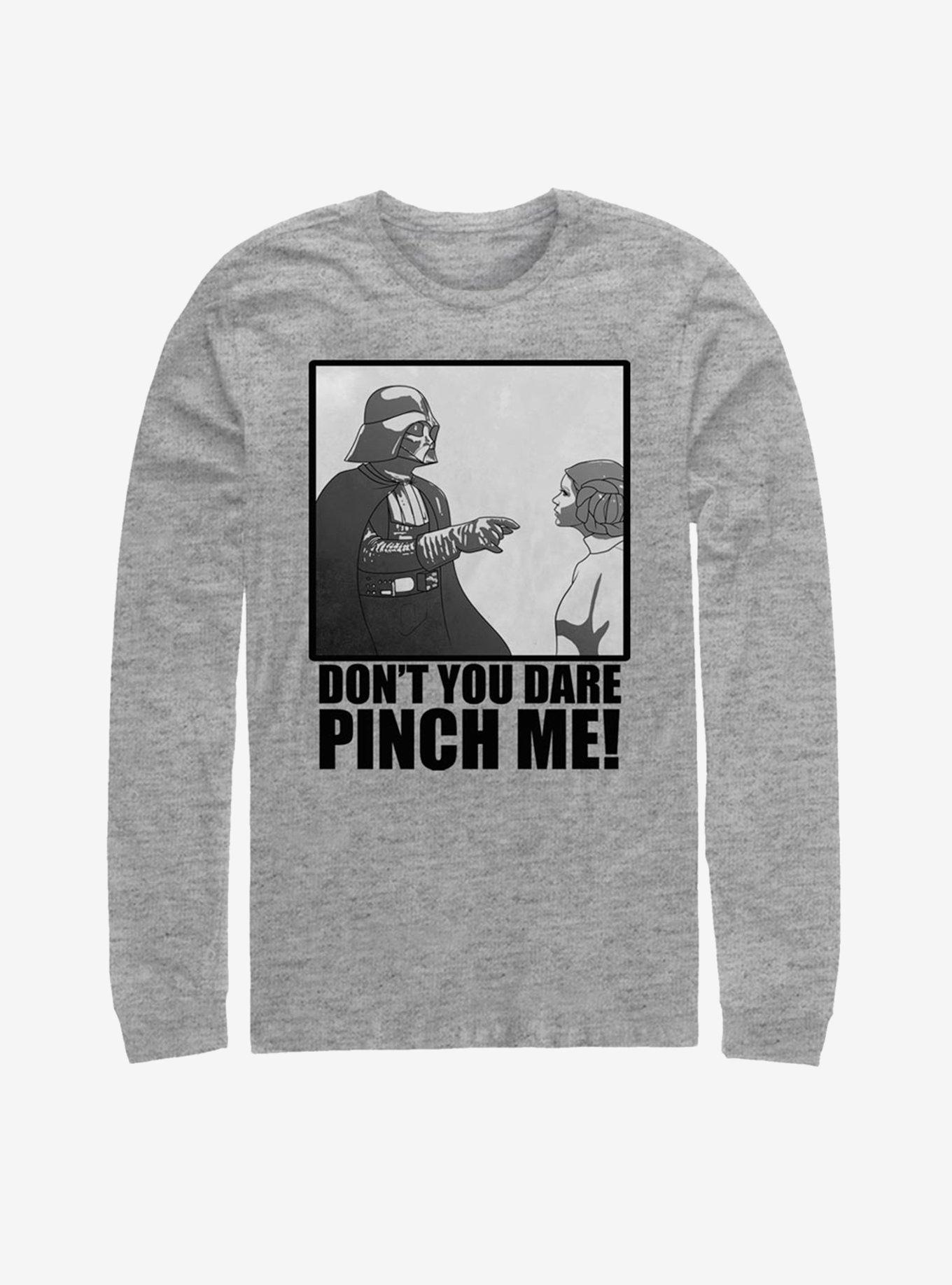 Star Wars Get Pinched Long-Sleeve T-Shirt, ATH HTR, hi-res