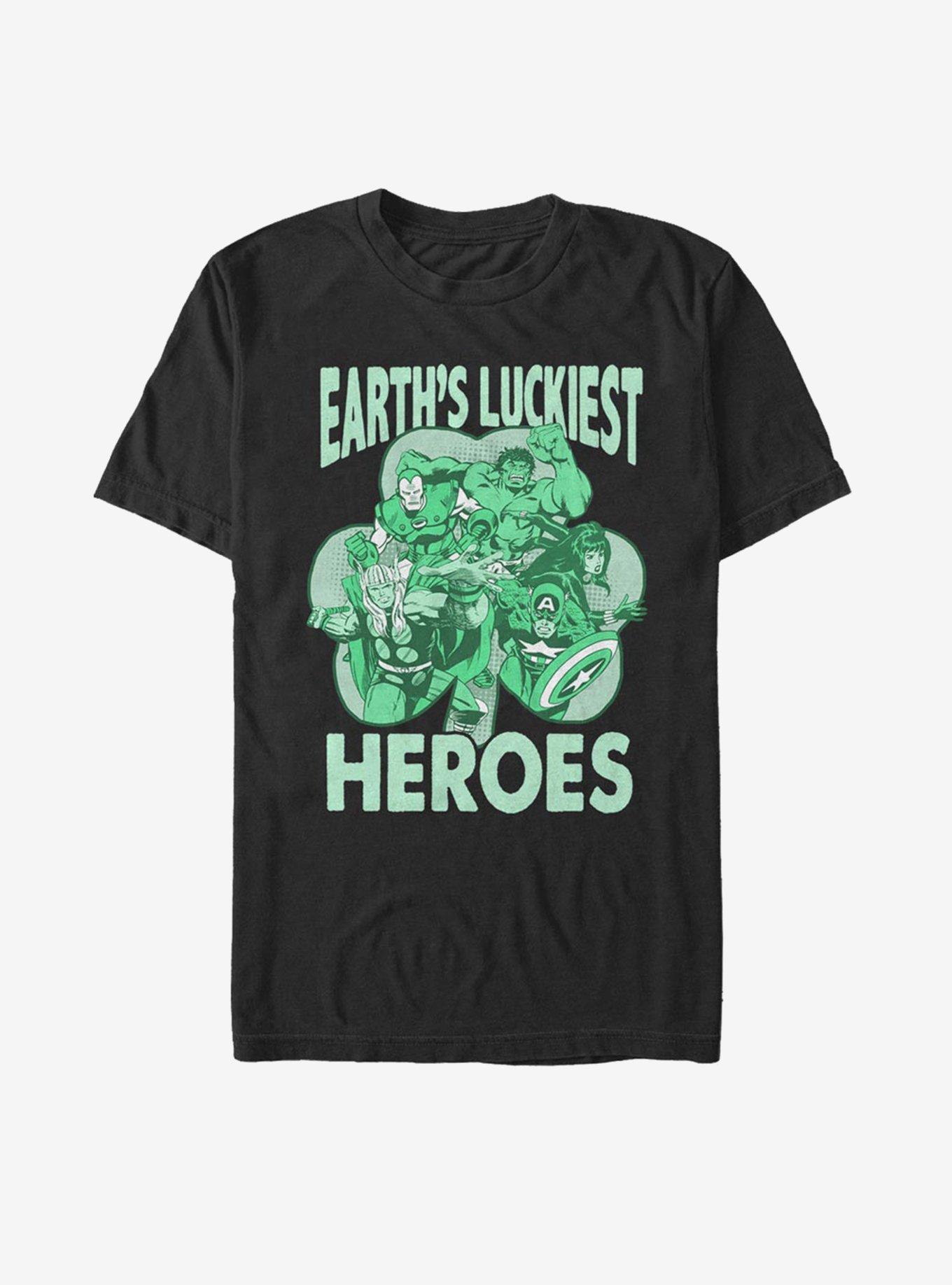 Marvel Avengers Luck Of The Hero T-Shirt, , hi-res