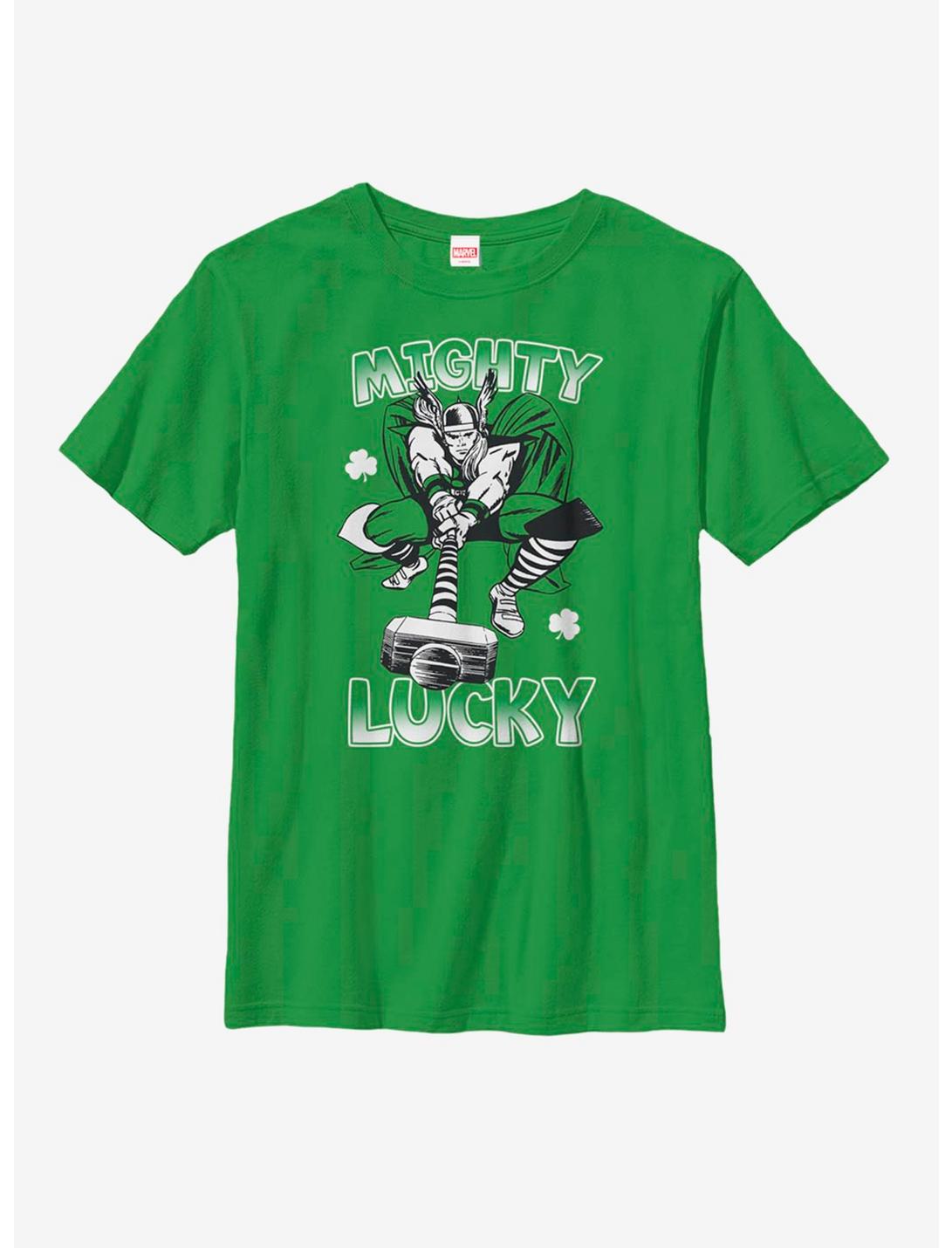 Marvel Avengers Thor Mighty Lucky Youth T-Shirt, KELLY, hi-res