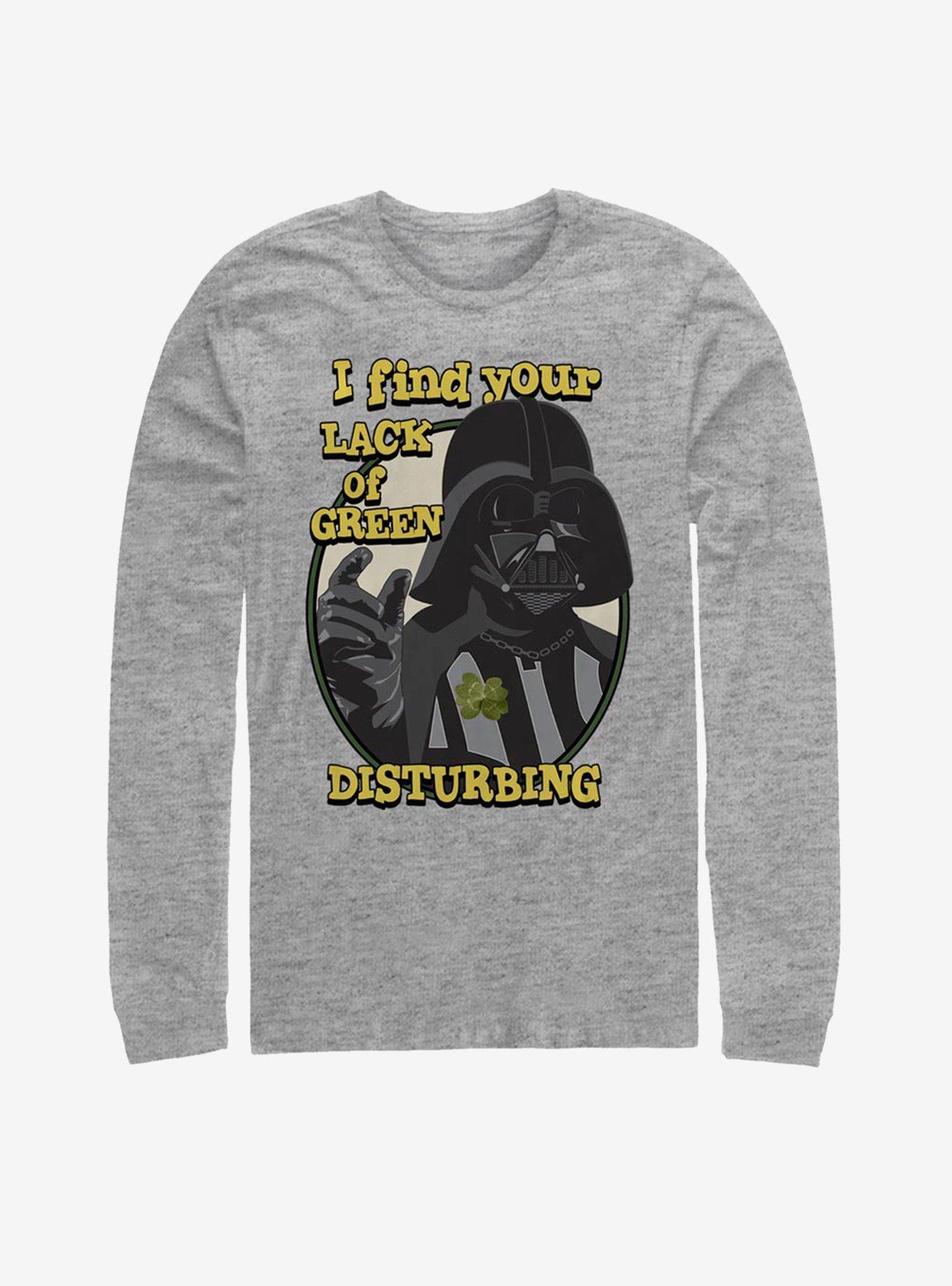 Star Wars Vader Pinch Long-Sleeve T-Shirt, ATH HTR, hi-res