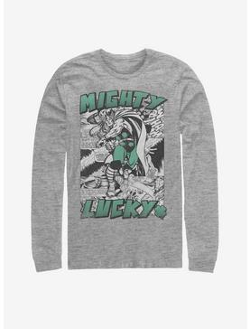 Plus Size Marvel Thor Mighty Lucky Thor Long-Sleeve T-Shirt, , hi-res