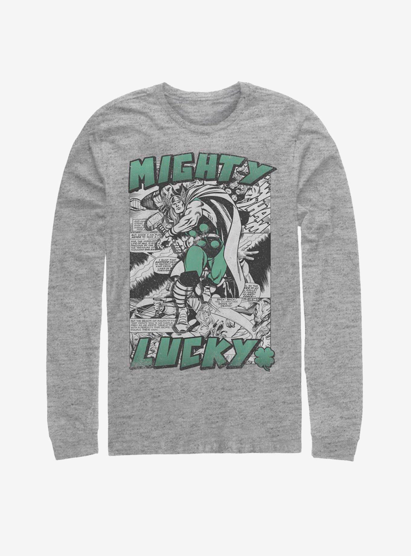 Marvel Thor Mighty Lucky Thor Long-Sleeve T-Shirt, , hi-res