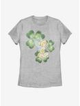 DIsney Tinker Bell Lucky Clovers Womens T-Shirt, ATH HTR, hi-res