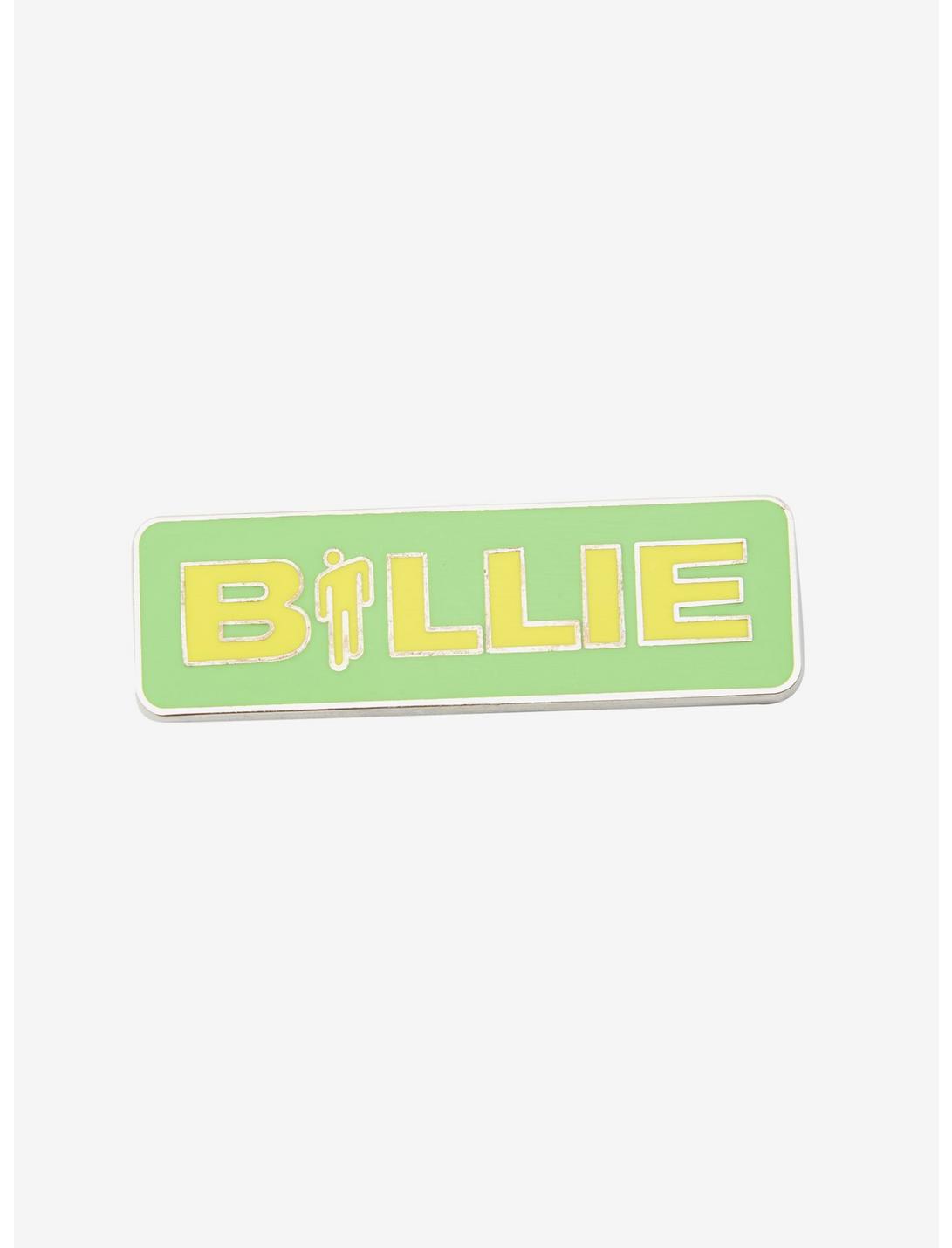 Billie Eilish Neon Green Enamel Pin, , hi-res