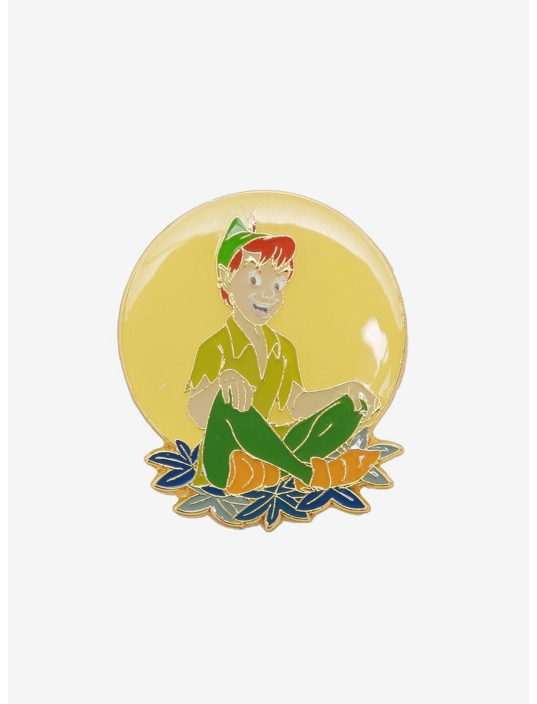 Loungefly Disney Peter Pan Moon Enamel Pin, , hi-res