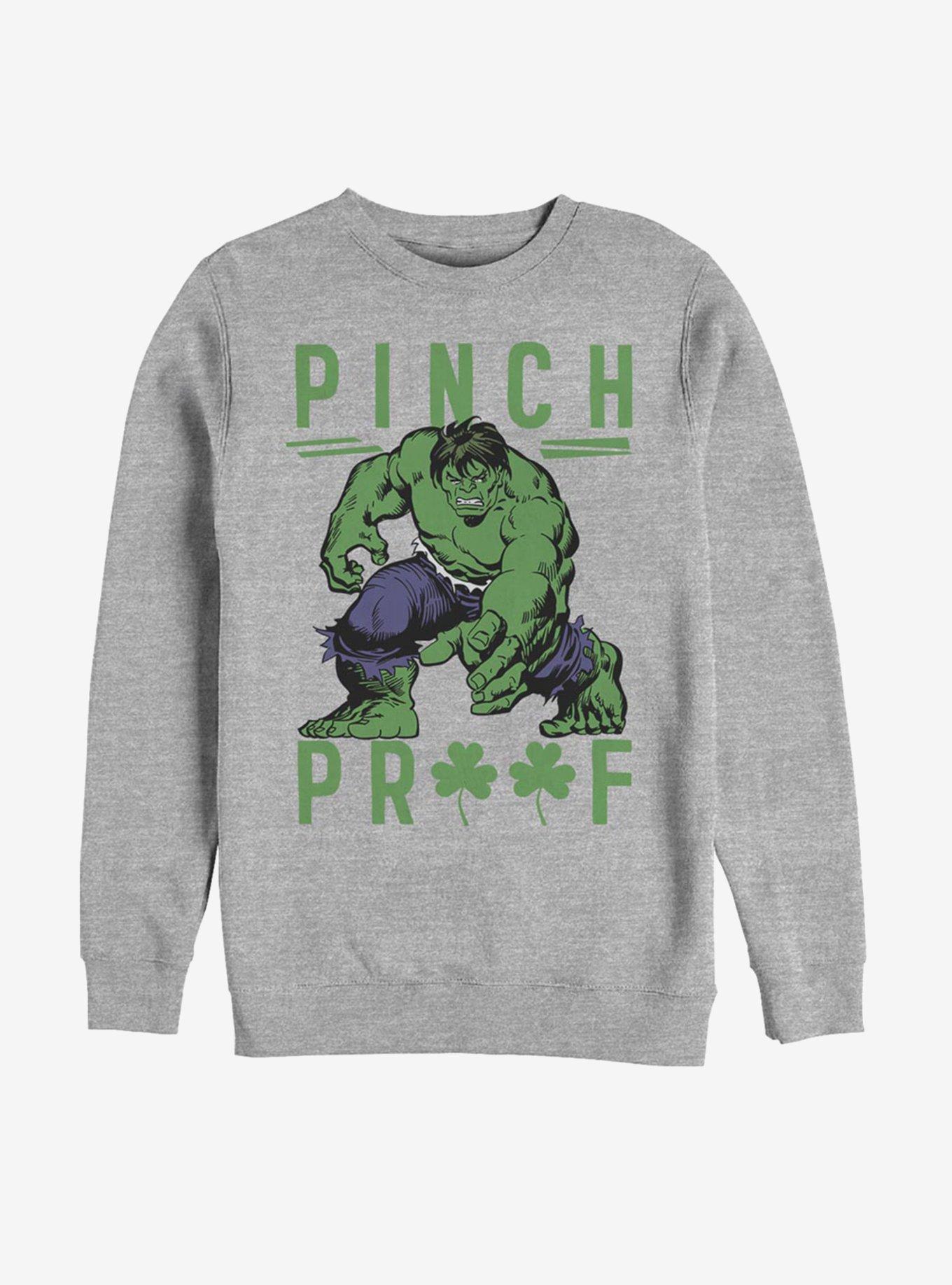 Marvel Hulk Green Pinch Sweatshirt, , hi-res