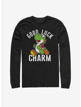 Nintendo Mario Yoshi Good Luck Charm Long-Sleeve T-Shirt, , hi-res