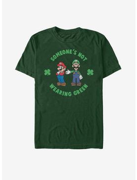 Plus Size Nintendo Mario Luigi Wear Green T-Shirt, , hi-res