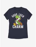 Nintendo Mario Yoshi Good Luck Charm Womens T-Shirt, NAVY, hi-res