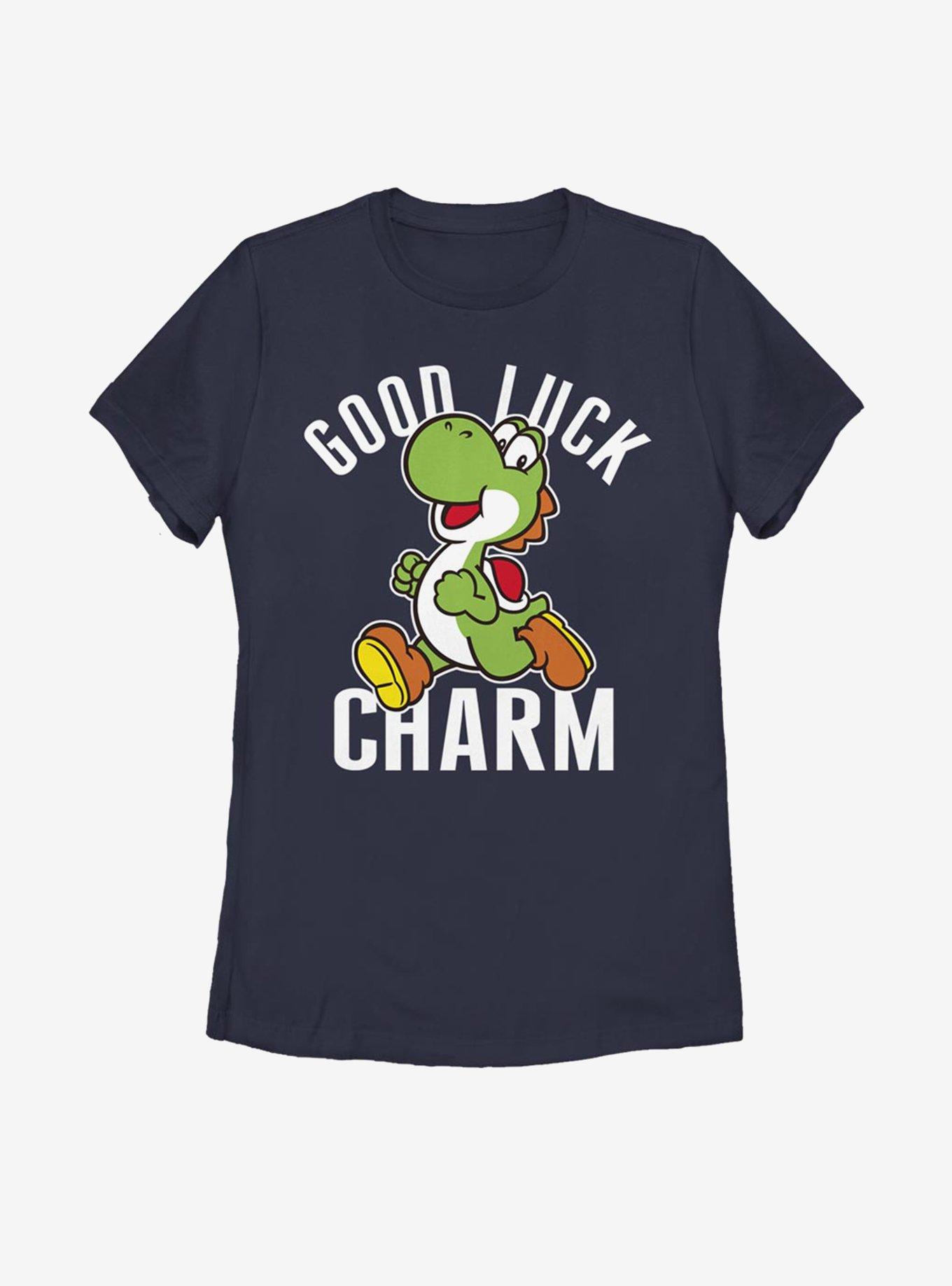 Nintendo Mario Yoshi Good Luck Charm Womens T-Shirt, , hi-res