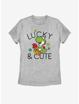 Plus Size Nintendo Mario Lucky And Cute Yoshi Womens T-Shirt, , hi-res