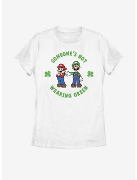 Nintendo Mario Luigi Wear Green Womens T-Shirt, , hi-res