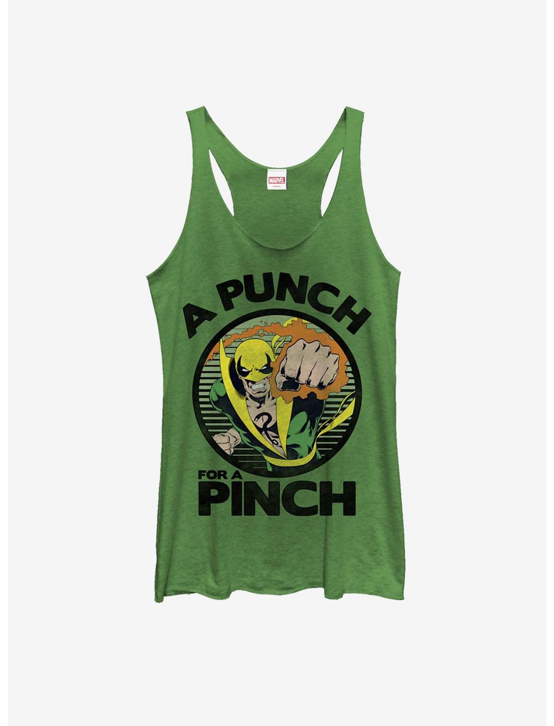Marvel A Punch For A Pinch Womens Tank Top, ENVY, hi-res