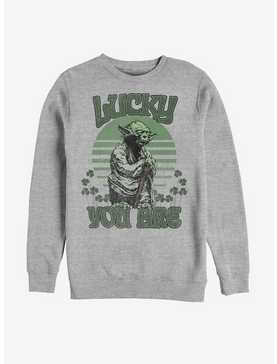 Star Wars Lucky Is Yoda Sweatshirt, , hi-res