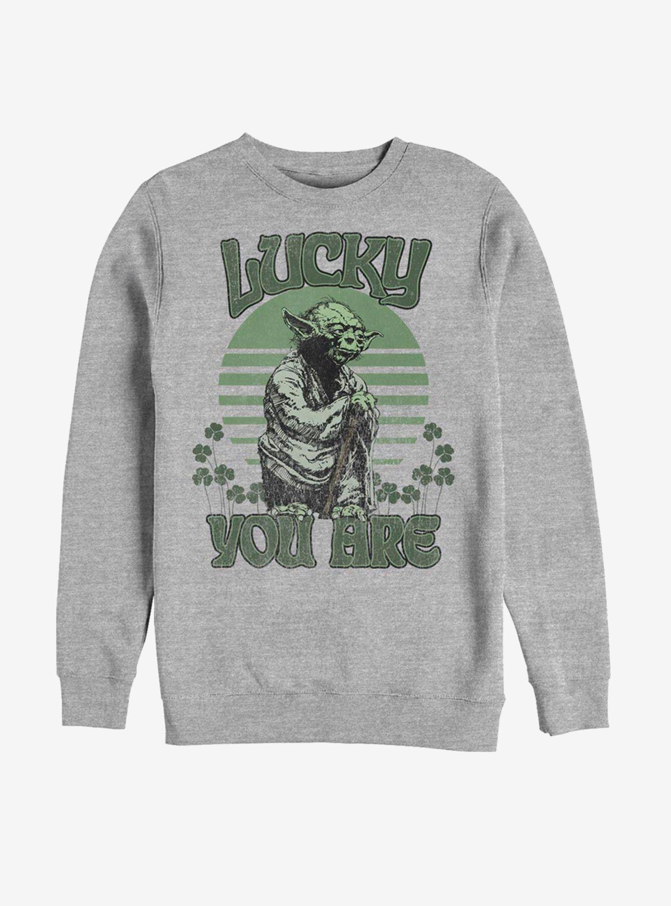 Star Wars Lucky Is Yoda Sweatshirt, , hi-res