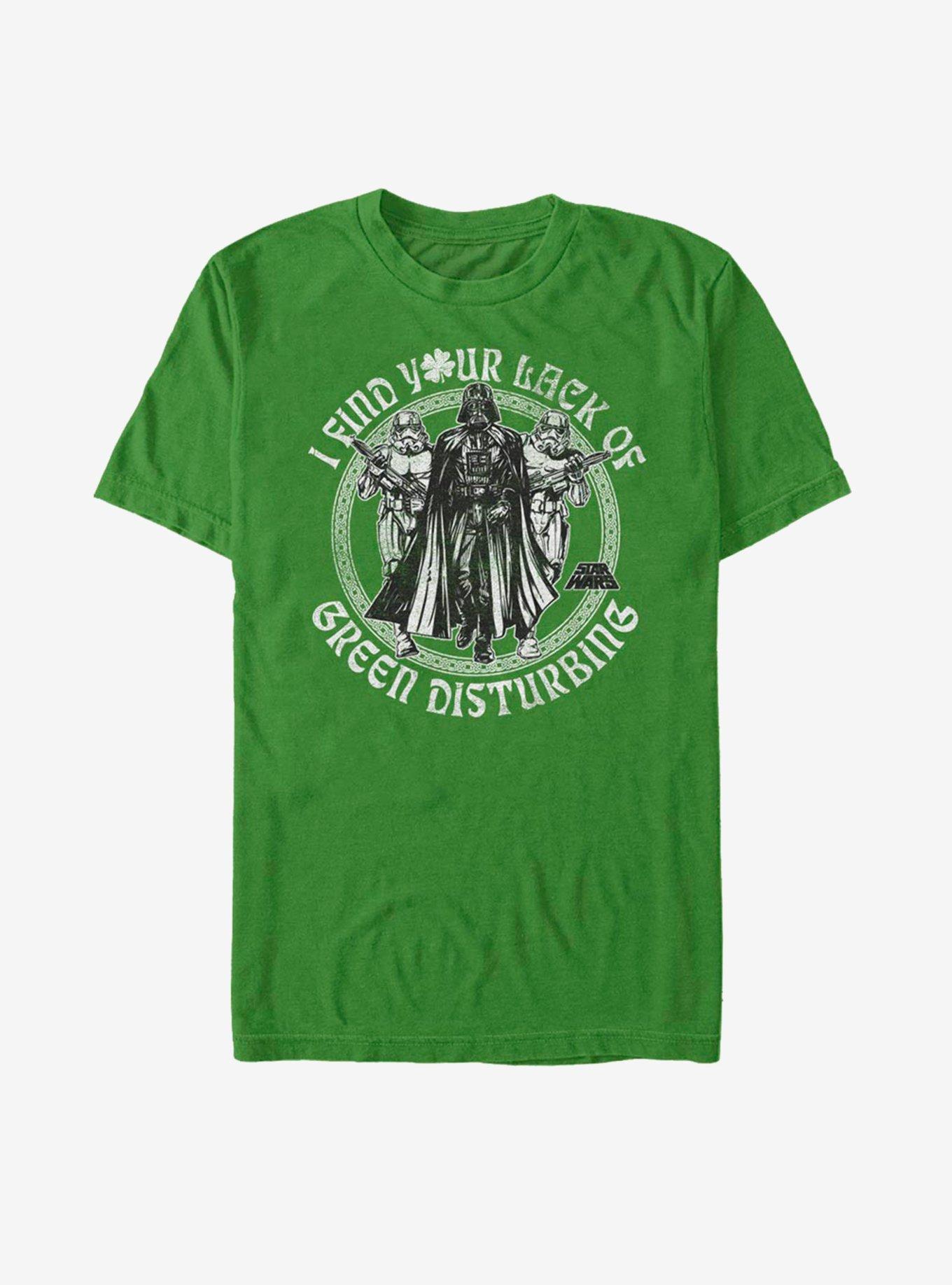 Star Wars Out Of Luck T-Shirt - GREEN | BoxLunch