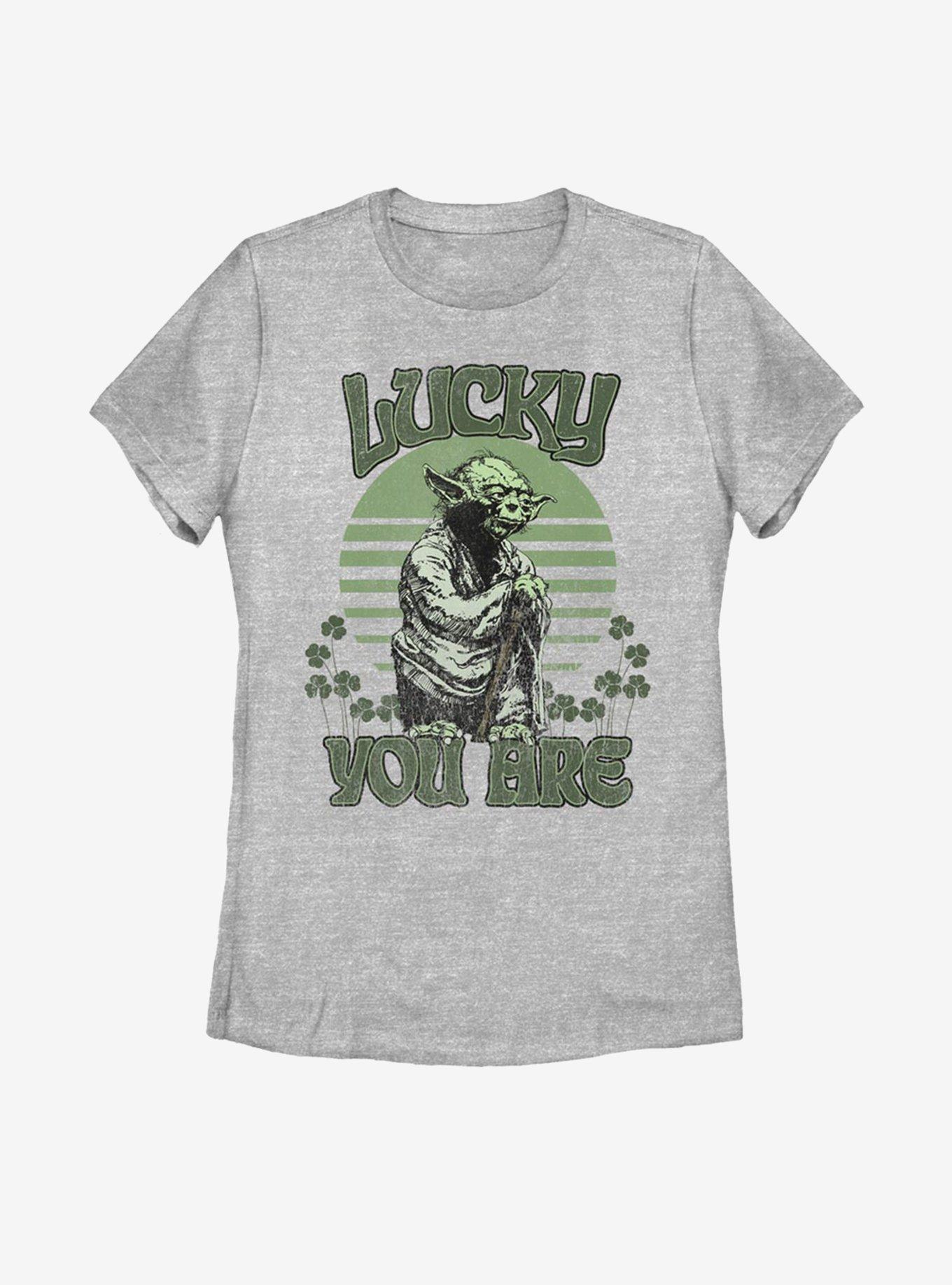 Star Wars Lucky Is Yoda Womens T-Shirt, , hi-res