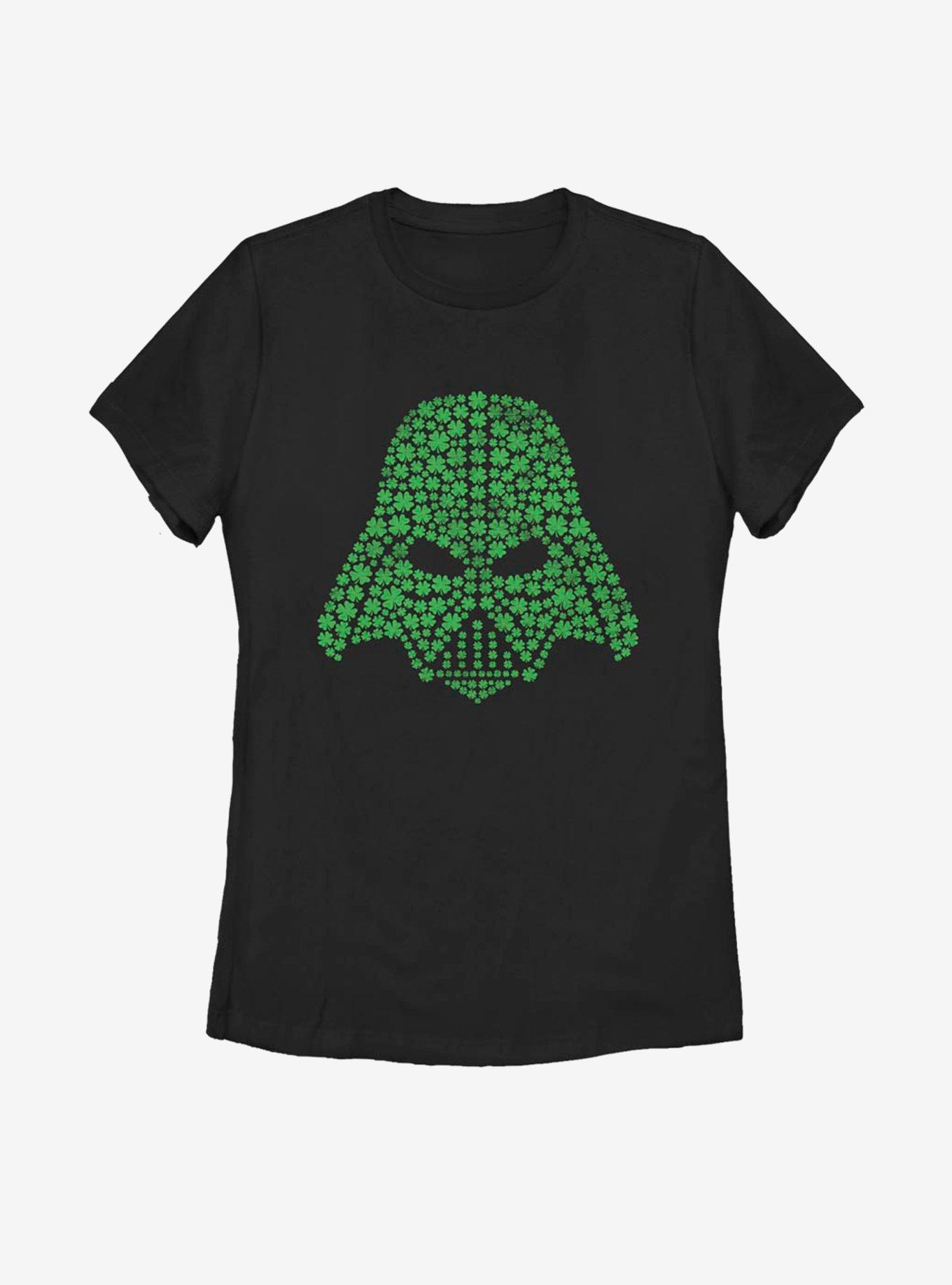 Star Wars Sith Vader Helmet Clovers Womens T-Shirt, , hi-res