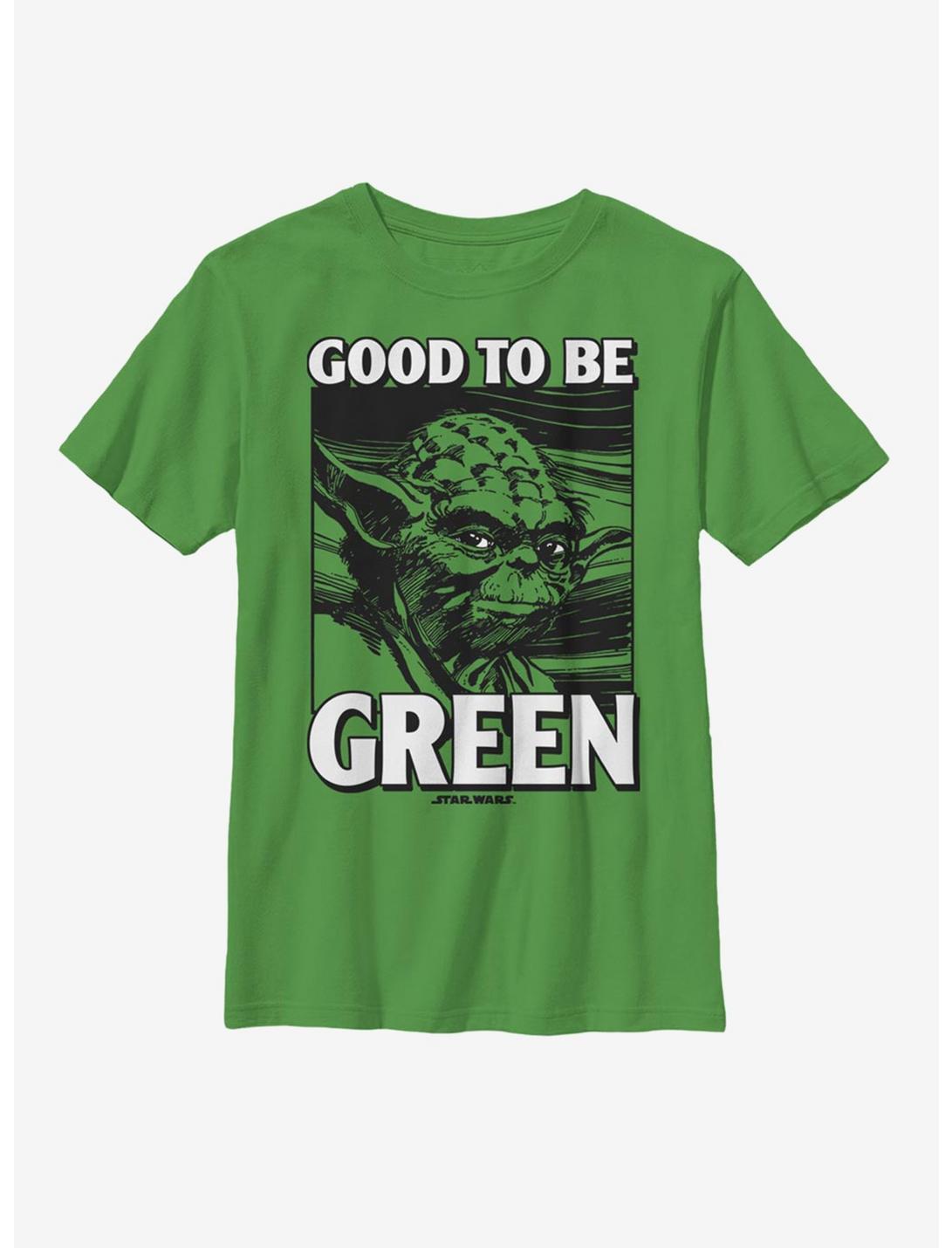 Star Wars Green Yoda Youth T-Shirt, KELLY, hi-res
