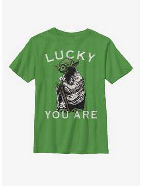 Star Wars Lucky Yoda Youth T-Shirt, , hi-res