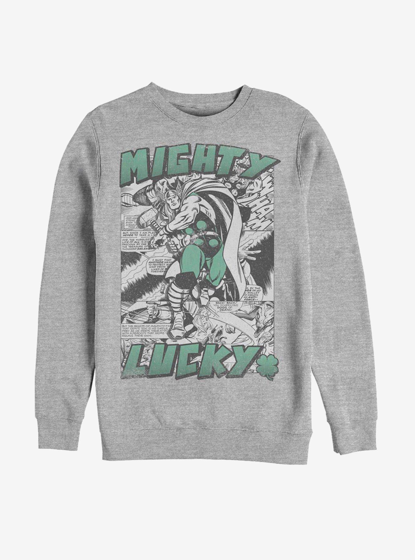 Marvel Thor Mighty Lucky Thor Sweatshirt, , hi-res