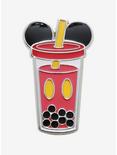 Loungefly Disney Mickey Mouse Boba Cup Enamel Pin - BoxLunch Exclusive, , hi-res
