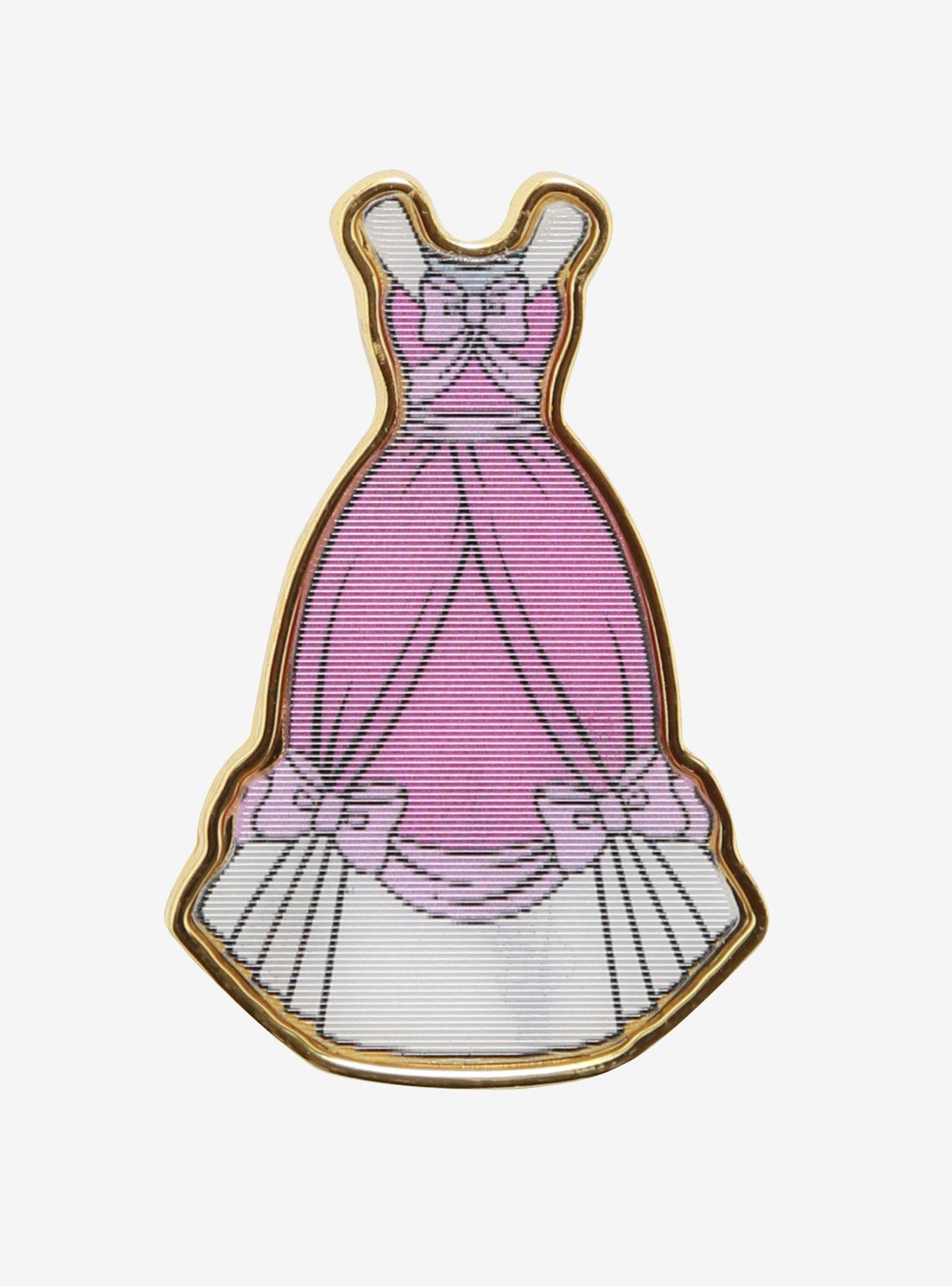 Loungefly Disney Cinderella Dress Lenticular Enamel Pin - BoxLunch Exclusive, , hi-res