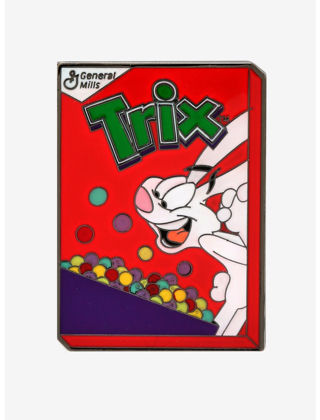 General Mills Trix Cereal Box Enamel Pin - BoxLunch Exclusive, , hi-res