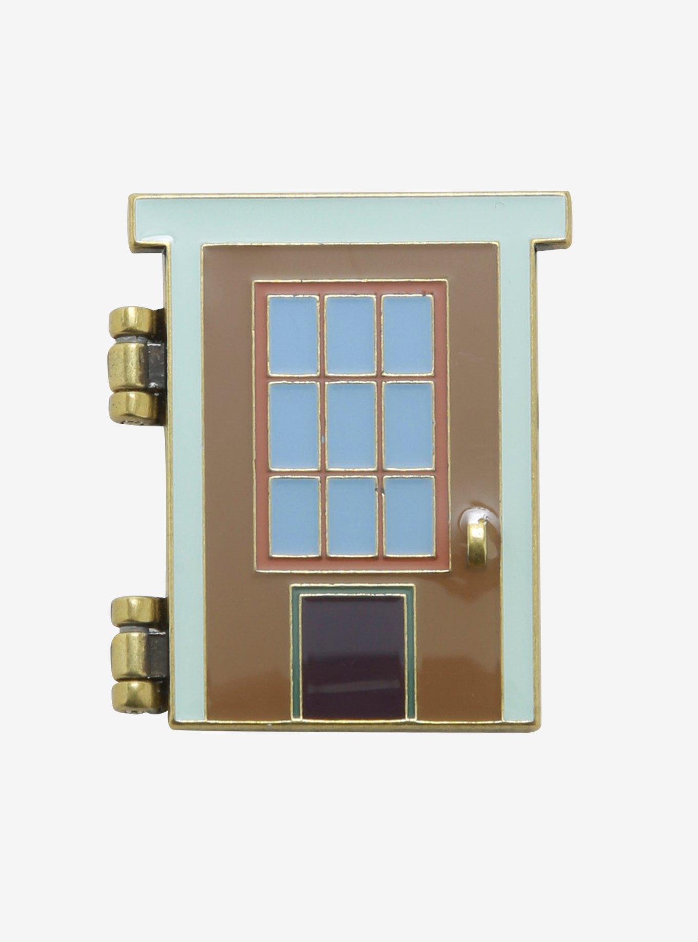 Loungefly Disney Lilo & Stitch Door Hinged Enamel Pin - BoxLunch Exclusive, , hi-res