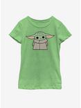 Star Wars The Mandalorian The Child Smile Bright Youth Girls T-Shirt, , hi-res