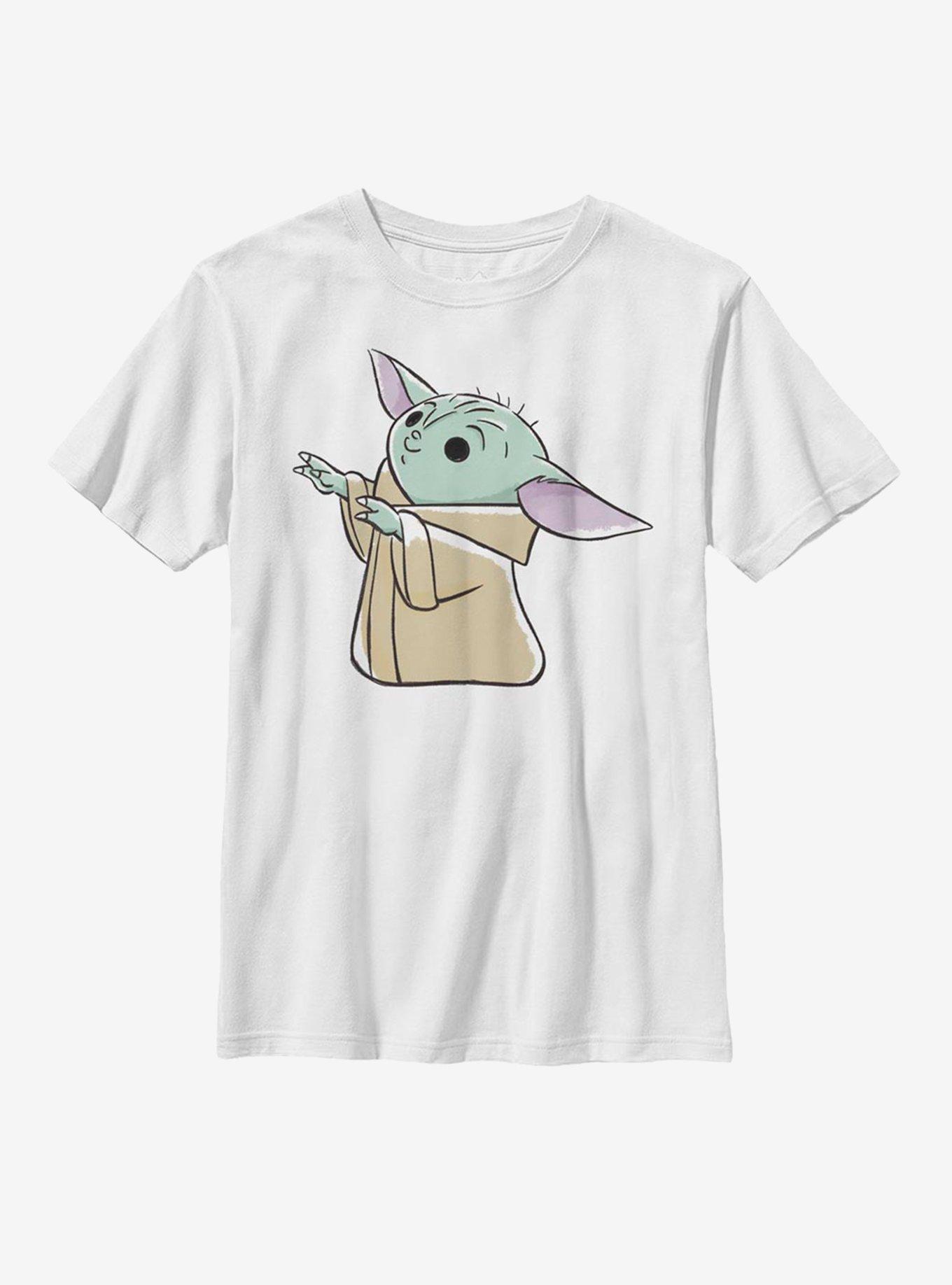 Star Wars The Mandalorian The Child Reaching Youth T-Shirt, , hi-res
