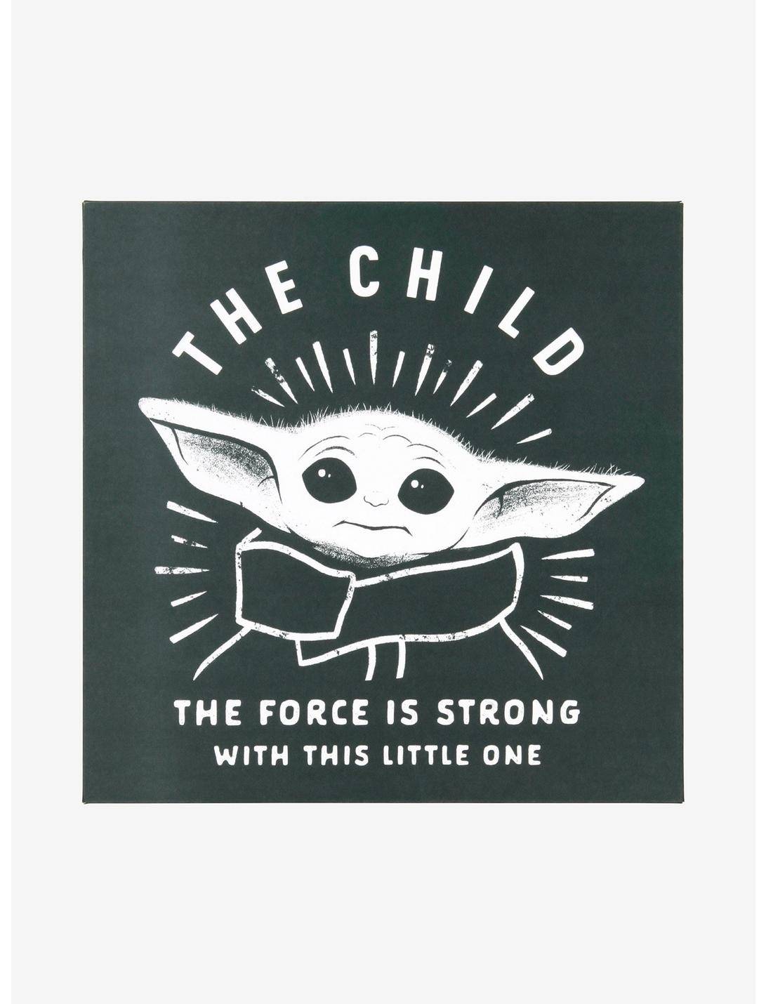 Star Wars The Mandalorian The Child The Force Is Strong Box Sign, , hi-res