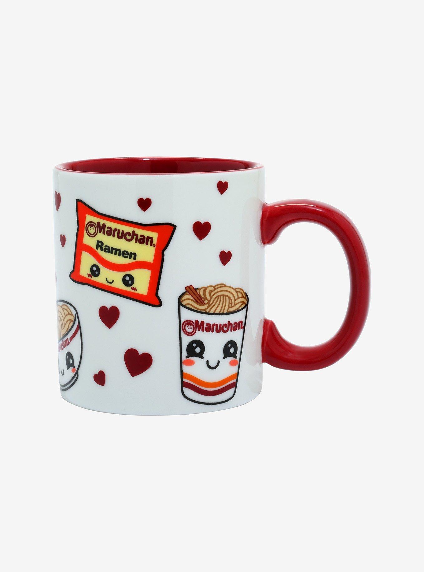 Maruchan Chibi Hearts Mug - BoxLunch Exclusive, , hi-res