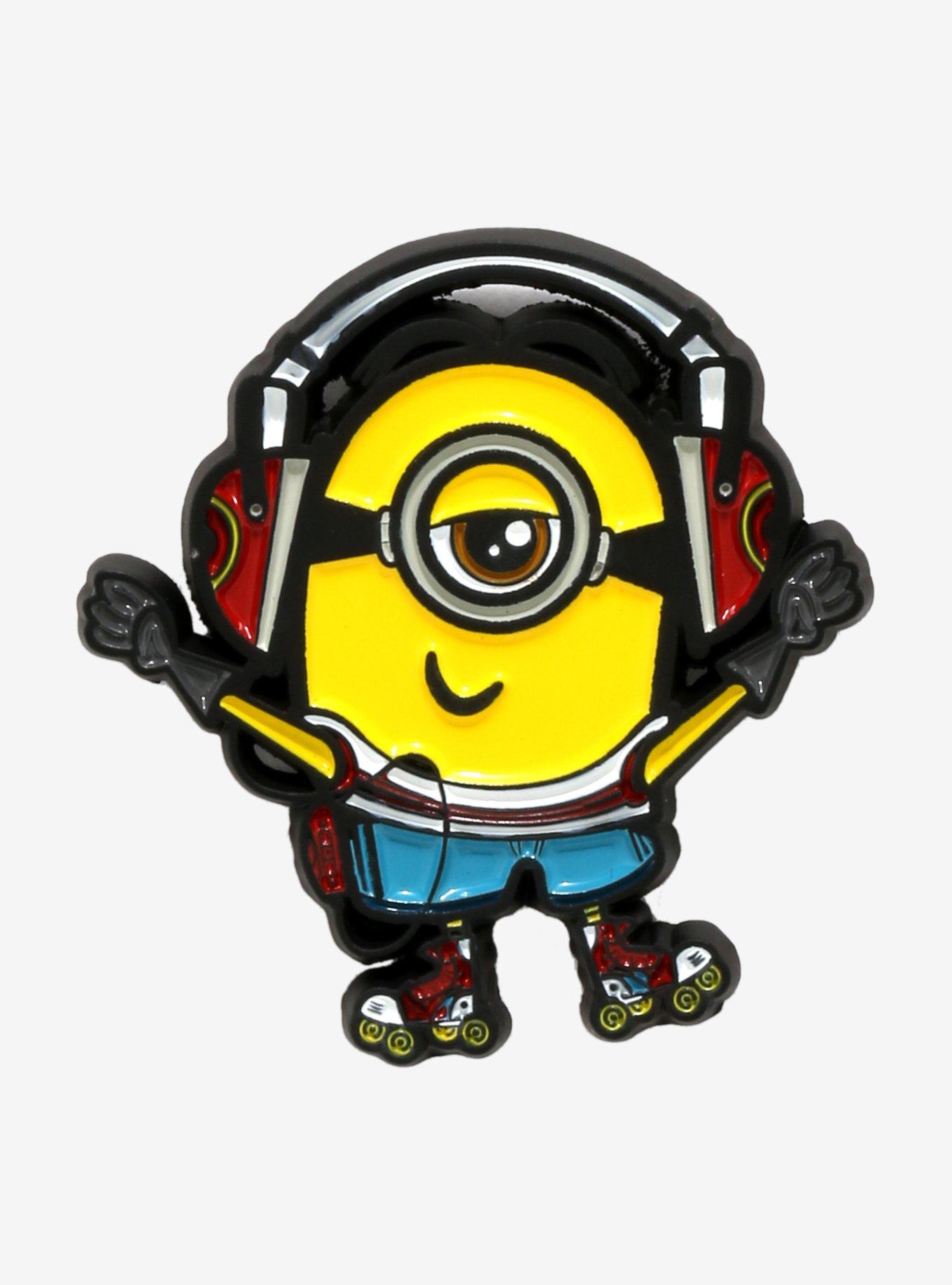 Minions Artist Series Paulo V Roller Skater Minion Enamel Pin - BoxLunch Exclusive, , hi-res
