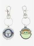 Star Wars The Mandalorian This is the Way Enamel Keychain Set, , hi-res