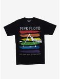 Pink Floyd The Dark Side Of The Moon Paint Recycled Girls T-Shirt, BLACK, hi-res