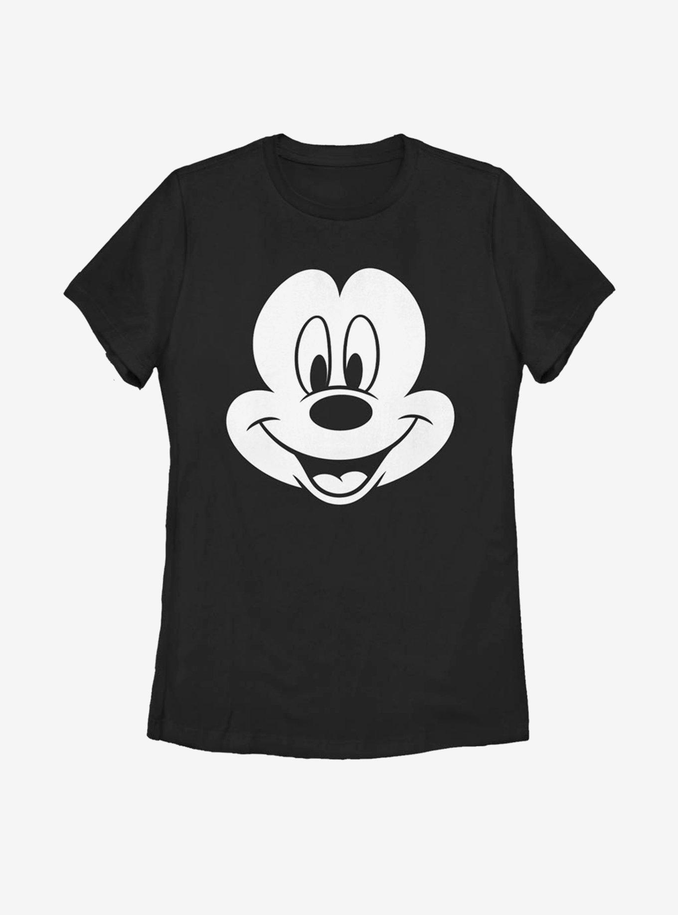 Disney Mickey Mouse Big Face Mickey Womens T-Shirt, , hi-res