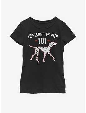 Disney 101 Dalmatians Better With Youth Girls T-Shirt, , hi-res