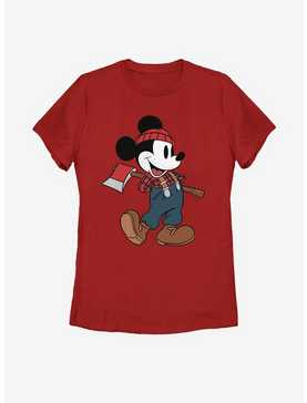 Disney Mickey Mouse Lumberjack Mickey Womens T-Shirt, , hi-res