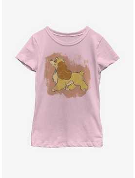 Disney Lady And The Tramp Lady Strut Youth Girls T-Shirt, , hi-res