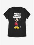 Disney Mickey Mouse Awesome Astronaut Womens T-Shirt, BLACK, hi-res