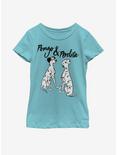 Disney 101 Dalmatians Pongo & Perdita Youth Girls T-Shirt, TAHI BLUE, hi-res