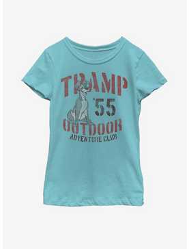 Disney Lady And The Tramp Outdoor Tramp Youth Girls T-Shirt, , hi-res