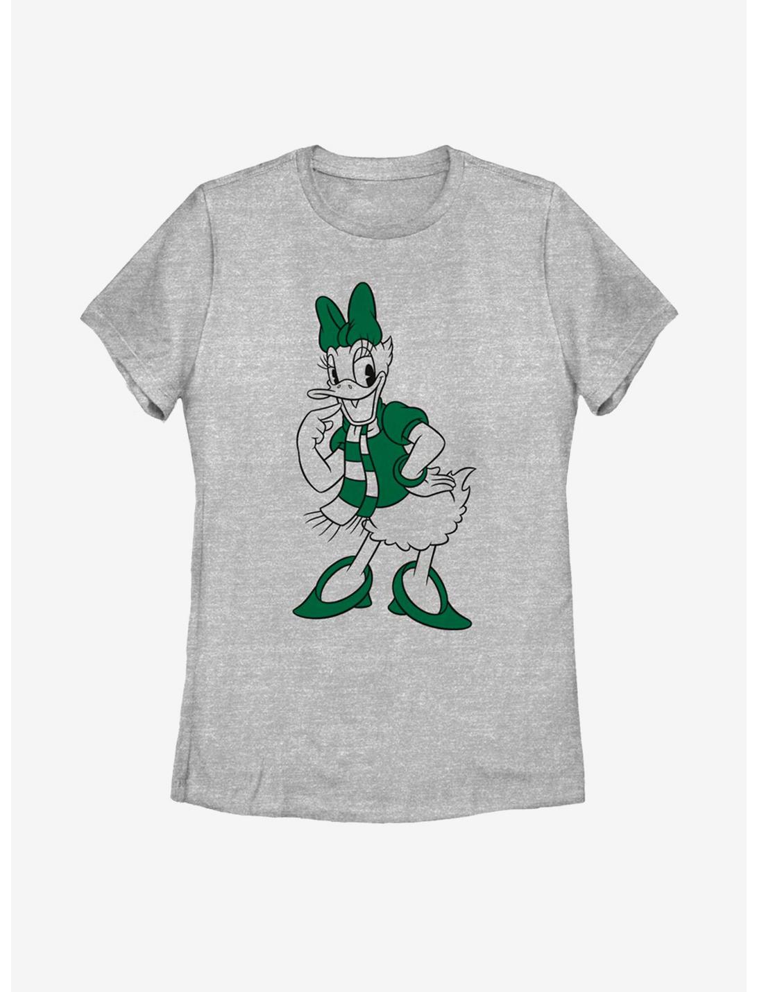 Disney Mickey Mouse Pine Green Daisy Womens T-Shirt, ATH HTR, hi-res