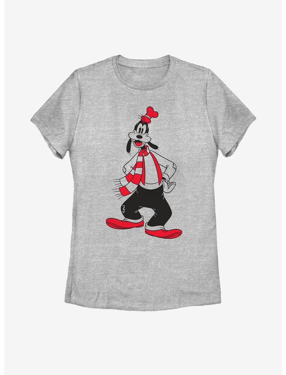 Disney Goofy Winter Fill Womens T-Shirt, ATH HTR, hi-res