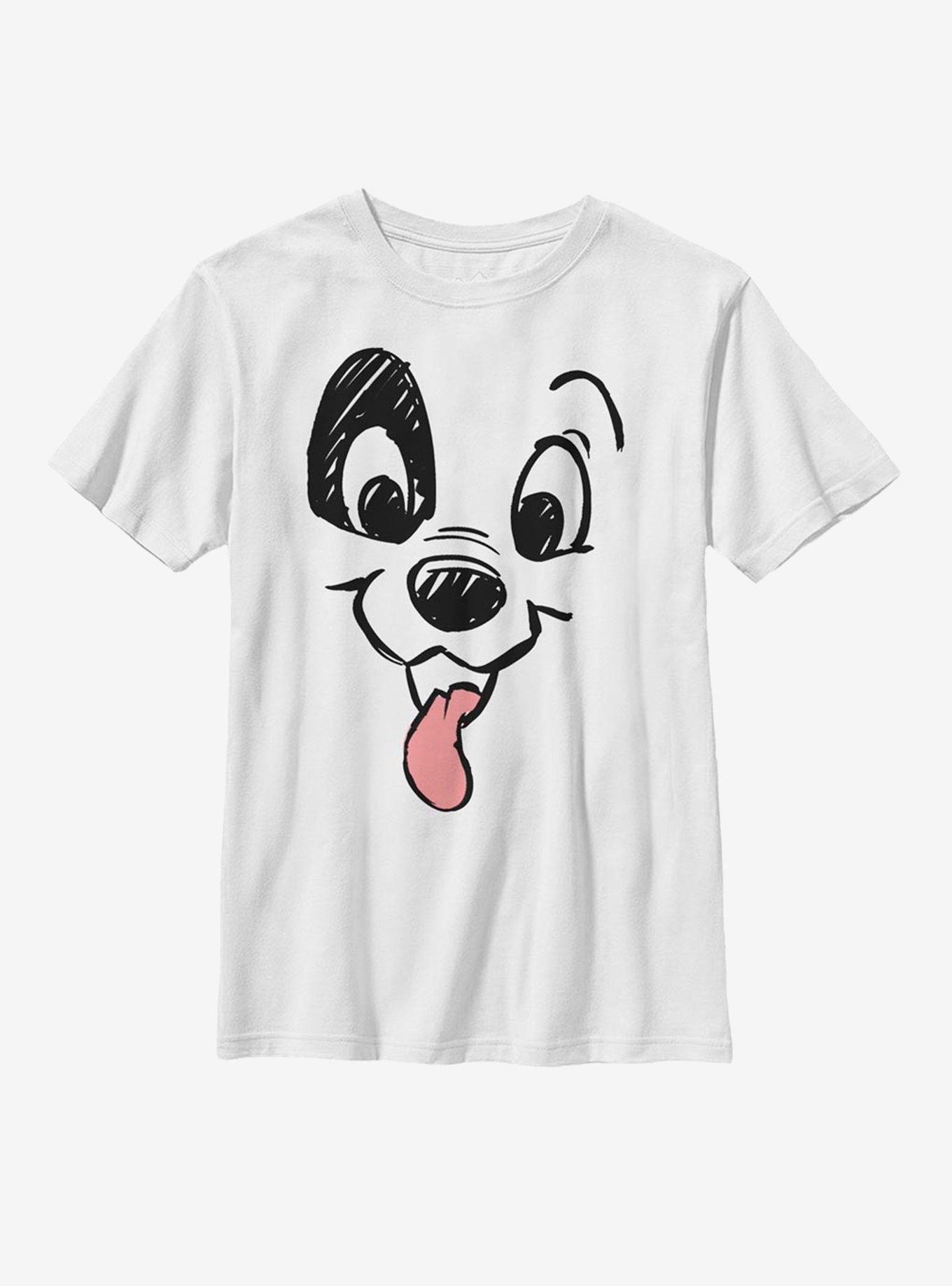 Disney 101 Dalmatians Patch Big Face Youth T-Shirt, , hi-res