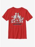 Disney 101 Dalmatians Family Youth T-Shirt, RED, hi-res