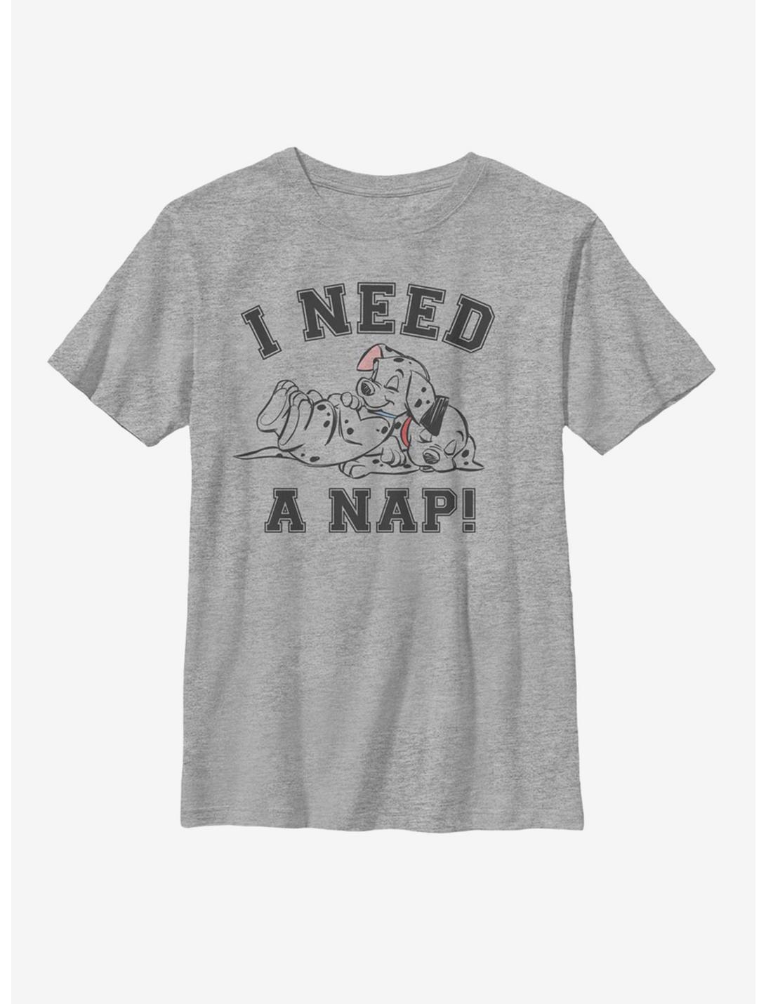 Disney 101 Dalmatians Need A Nap Youth T-Shirt, ATH HTR, hi-res